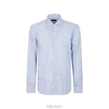 26 FW 페이 스트라이프 로고 자수 셔츠 NCMA153259SYPAU600 TP459729994