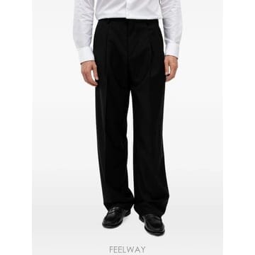 26 FW HUGO pleated straight leg trousers 50570183 TP45858573