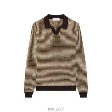 26 FW 라르디니 스트라이프 긴소매 폴로 셔츠 ACLPML74AC67035 TP459696652