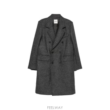 26 FW 산드로 아킬 더블 브레스티드 코트 SHPMA00442 TP458467439