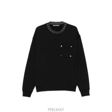 26 FW 팜앤젤스 crew neck pocket sweatshirt PAMBA008FL0011003 TP4