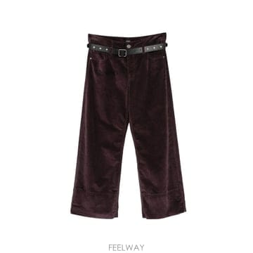 26 FW PINKO 코듀로이 와이드 팬츠 107418A3HF TP456226227