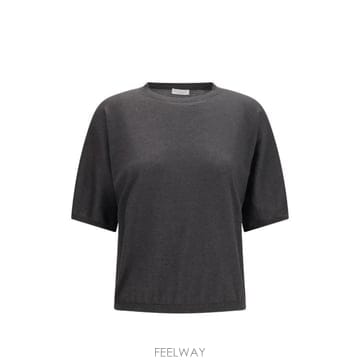 26 FW 브루넬로 쿠치넬리 라운드 넥 반소매 캐시미어 티셔츠 M41835700PC079 TP45718950