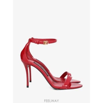 Dolce&Gabbana 26 FW ��ü�ذ��ٳ� logo patent leather sandals CR2045 TP45966243726 FW ��ü�ذ��ٳ� logo patent leather sandals CR2045 