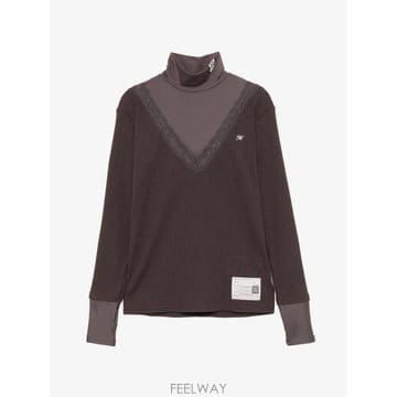 26 FW 메종미하라야스히로 레이스 트리밍 골지 니트 탑 B17PO601 TP459695159