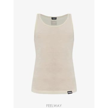 26 FW 디스퀘어드2 로고 패치 탱크 탑 D9D4265500 TP458128855