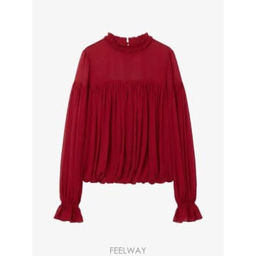 ULLA JOHNSON 26 FW ��� ���� �� ���� ��ũ ����콺 FA260214 TP45846263226 FW ��� ���� �� ���� ��ũ ����콺 FA260214 TP45846