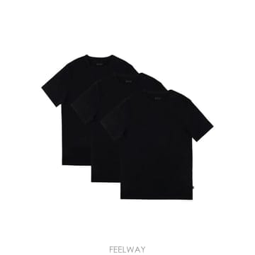 26 FW 보스 라운드 넥 반소매 티셔츠 3팩 505340191027002001 TP459659828