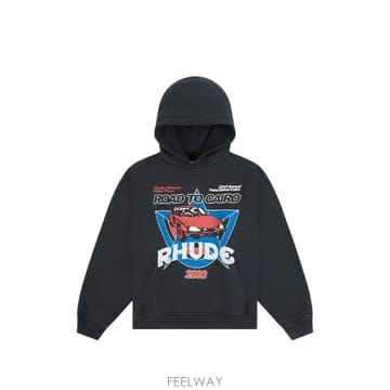 RHUDE 26 FW ��� Road To Cairo hoodie RHFW26HO050126195 TP45965512826 FW ��� Road To Cairo hoodie RHFW26HO050126195 TP45