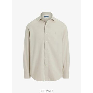 26 FW 폴로 랄프로렌 로고 자수 버튼다운 셔츠 710B22592003 TP456211242