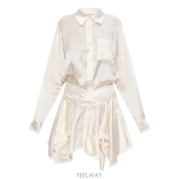 Alexander Wang 26 FW �˷������ �ƿ��� ��ũ ��ƾ ���� �̴� �巹�� 4WC4256872106 TP45965445426 FW �˷������ �ƿ��� ��ũ ��ƾ ���� �̴� �巹�� 4WC