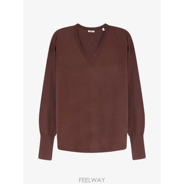 26 FW 아스페시 V넥 드롭 숄더 스웨터 3259V10801210 TP456339887