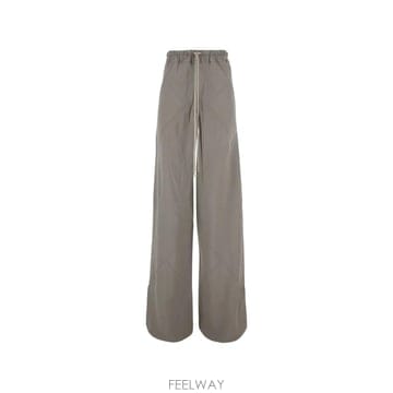 26 FW 릭오웬스 바이어스 드로스트링 웨이스트 와이드 팬츠 RP02F5304 TP456684966