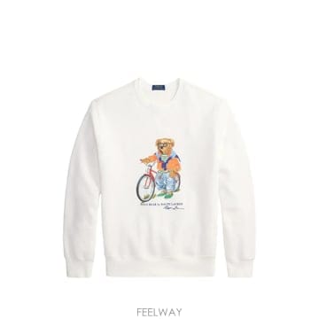 26 FW 폴로 랄프로렌 폴로 베어 그래픽 프린트 스웨터 710B14616 TP456542317