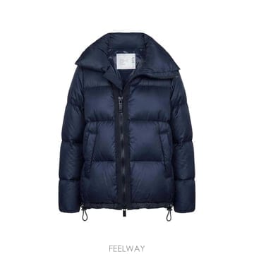 26 FW 사카이 퀼팅 퍼넬 넥 패딩 재킷 SCW375 TP456038364
