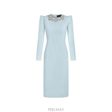 | Other Brand | 26 FW Jenny Packham ��Ʈ�� ũ������ ��� �巹�� JPEX462 TP45845005226 FW Jenny Packham ��Ʈ�� ũ������ ��� �巹�� JPEX46