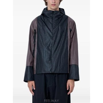 26 FW 키코 코스타디노브 크링클 컬러 블록 재킷 KKAW26J0639 TP456970608