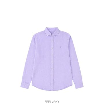 26 FW 폴로 랄프로렌 로고 자수 셔츠 710B18130001 TP456037684