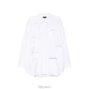 26 FW 꼼데가르송 컷아웃 디테일 셔츠 PQB014 TP455873255
