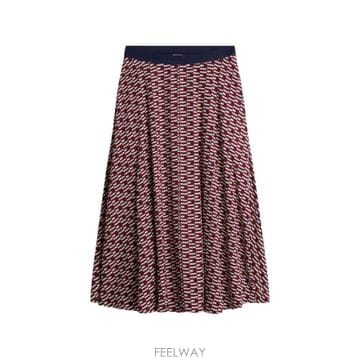 26 FW 타미힐피거 A라인 미디 스커트 WW0WW49373 TP458264907