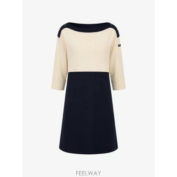 26 FW 세인트제임스 컬러 블록 버튼 디테일 미니 드레스 4508DALI TP455548139