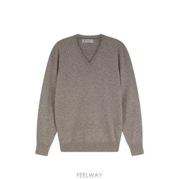 26 FW 브루넬로 쿠치넬리 V넥 캐시미어 스웨터 MQS00162CVO32 TP456328711