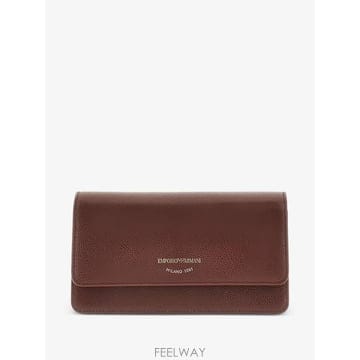 26 FW 아르마니 로고 프린트 페블 레더 미니 백 EW003036AF19568 TP458336714