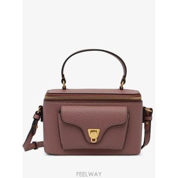 26 FW Coccinelle 미니 비트 그레이니 레더 숄더 백 E5TFK550101 TP458336551