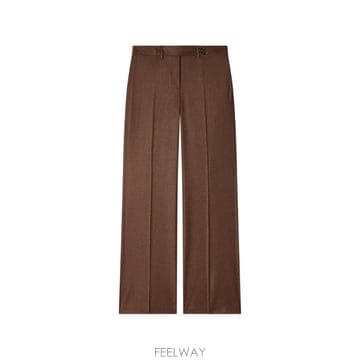 26 FW 폴스미스 브라운 울 캐시미어 플란넬 부츠컷 팬츠 W1R306TW00109 TP459010485