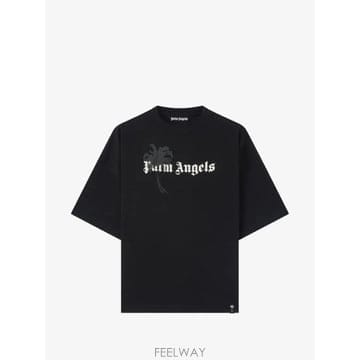 26 FW 팜앤젤스 팜 드리프트 루즈 티셔츠 PAMAA03W26JR061003 TP458334818
