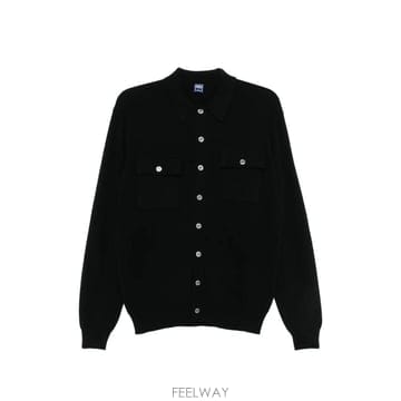 26 FW Fedeli 체스트 포켓 버튼 업 가디건 MU006288 TP459335423