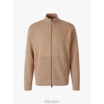 26 FW Canali 집업 엘보 패치 스웨터 C1245MK02487 TP457229335