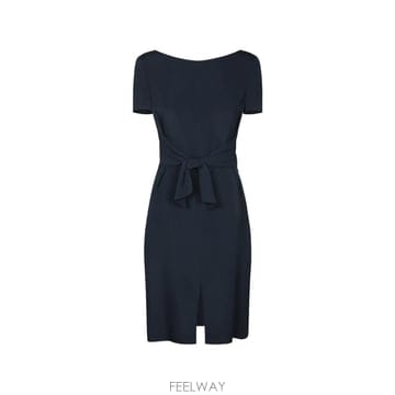 26 FW 아르마니 보우 디테일 반소매 미니 드레스 EW004838TE21439 TP459648590