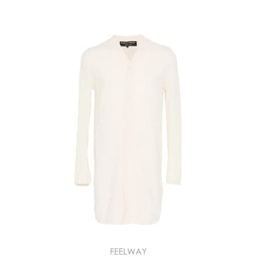 26 FW 꼼데가르송 longline button up cardigan PRN501051OFFWHITEREA