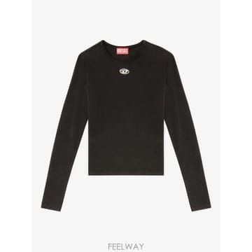 26 FW 디젤 로고 디테일 긴소매 티셔츠 A199160AHQH TP454361955
