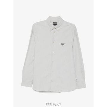 26 FW 아르마니 스트라이프 버튼다운 셔츠 EM007368AF27952 TP459647476