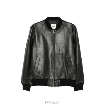 26 FW 산드로 레더 집업 재킷 SHPBL01372 TP458325776