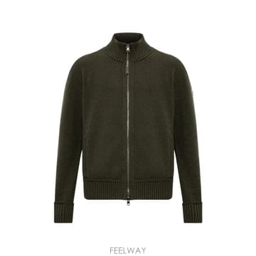 Moncler 26 FW ��Ŭ���� logo patch zip up cardigan L20919B00029M4281 TP4526 FW ��Ŭ���� logo patch zip up cardigan L20919B00029