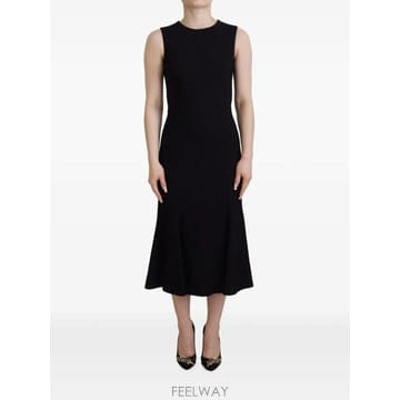26 FW 돌체앤가바나 A라인 민소매 드레스 DR28792 TP459647046