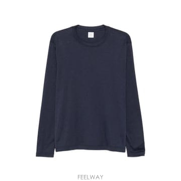 26 FW 일레븐티 크루 넥 긴소매 티셔츠 N75TSHL01TES0K035 TP456515994