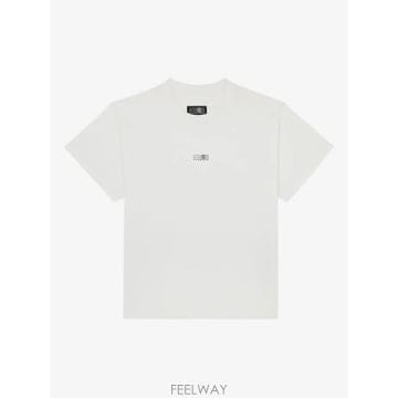 26 FW 메종마르지엘라 로고 패치 티셔츠 SH0GC0032M20170 TP458320444