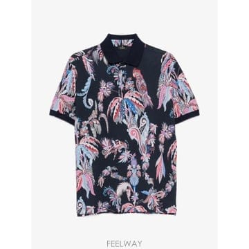 26 FW 에트로 반소매 폴로 셔츠 MRMD0004AK13W TP455843082