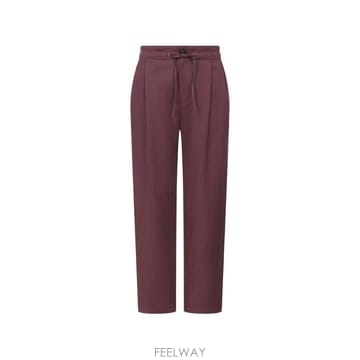 26 FW 브루넬로 쿠치넬리 pleated drawstring fastening trousers ML118P