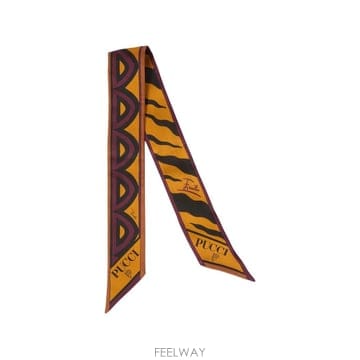 26 FW PUCCI 바이아데라 앤 피암 프린트 실크 방도 6UGB126UC01 TP459002593
