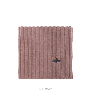 26 FW 비비안웨스트우드 캐시미어 골지 스카프 81030155K008H TP459000703
