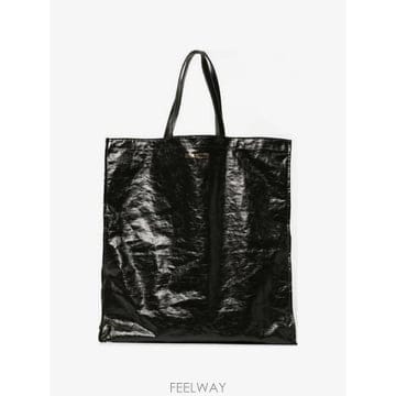 26 FW Uma Wang 로고 프린트 크링클 이펙트 토트 백 UB0065 TP459000492