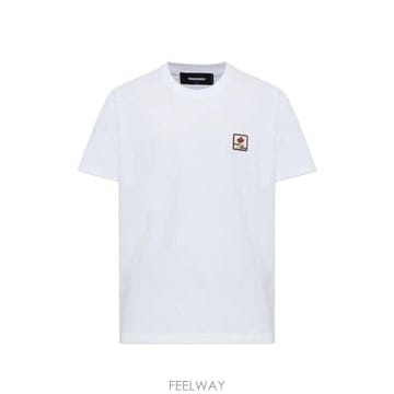 26 FW 디스퀘어드2 Ski Leaf Cool logo patch T shirt S71GD1674D2010