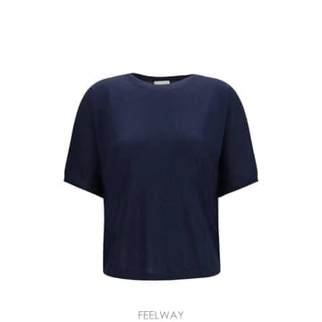 26 FW 브루넬로 쿠치넬리 라운드 넥 반소매 캐시미어 티셔츠 M13835700PC7186 TP4596385