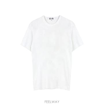 26 FW 꼼데가르송 Heart patch T shirt AXT341051 TP459635132