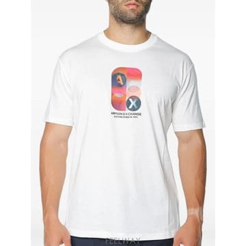 26 FW Armani Exchange graphic print T shirt XM003093AF1035 T